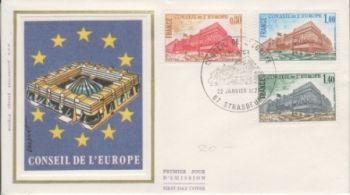 F FDC Dienstmarken 20 / 22 ● - 1977